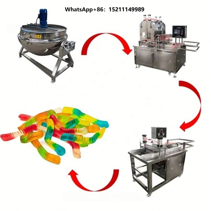 Gummy Candy - Mesin Pembuat Permen Jeli dan Permen