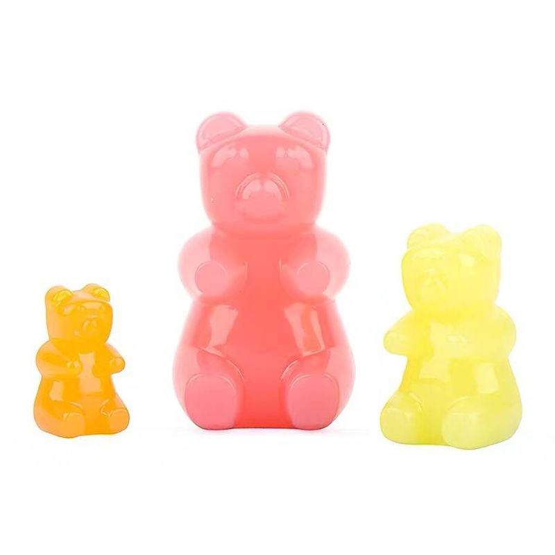 Gummy Candy - Cetakan silikon permen beruang Gummy, perhiasan