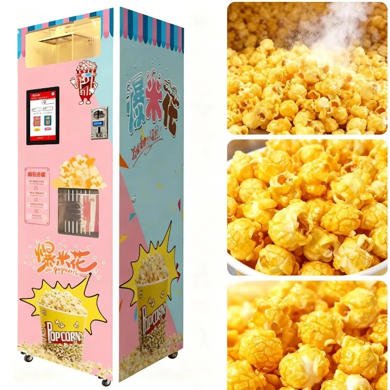 Popcorn - Mesin Pembuat Popcorn Otomatis Cerdas Teknologi
