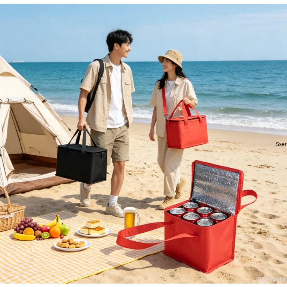 Food Snacks Delivery - Tas Pendingin Makanan Lipat Portabel, Tas