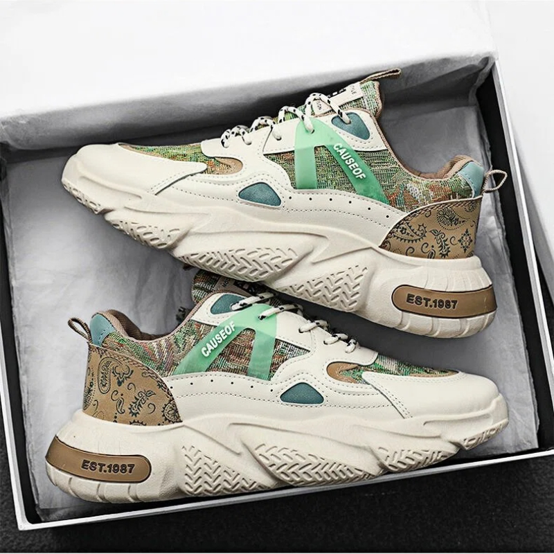 Trail Mix - Sepatu Pria Ujung Lebar Minimalis untuk