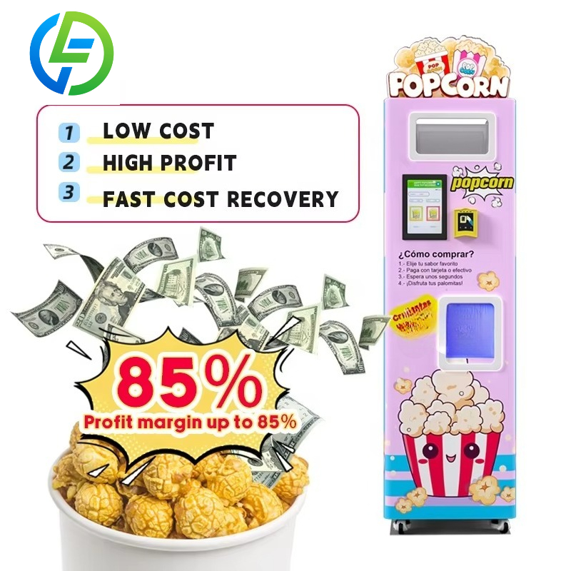 Popcorn - Mesin Pembuat Popcorn Otomatis dengan Manajemen