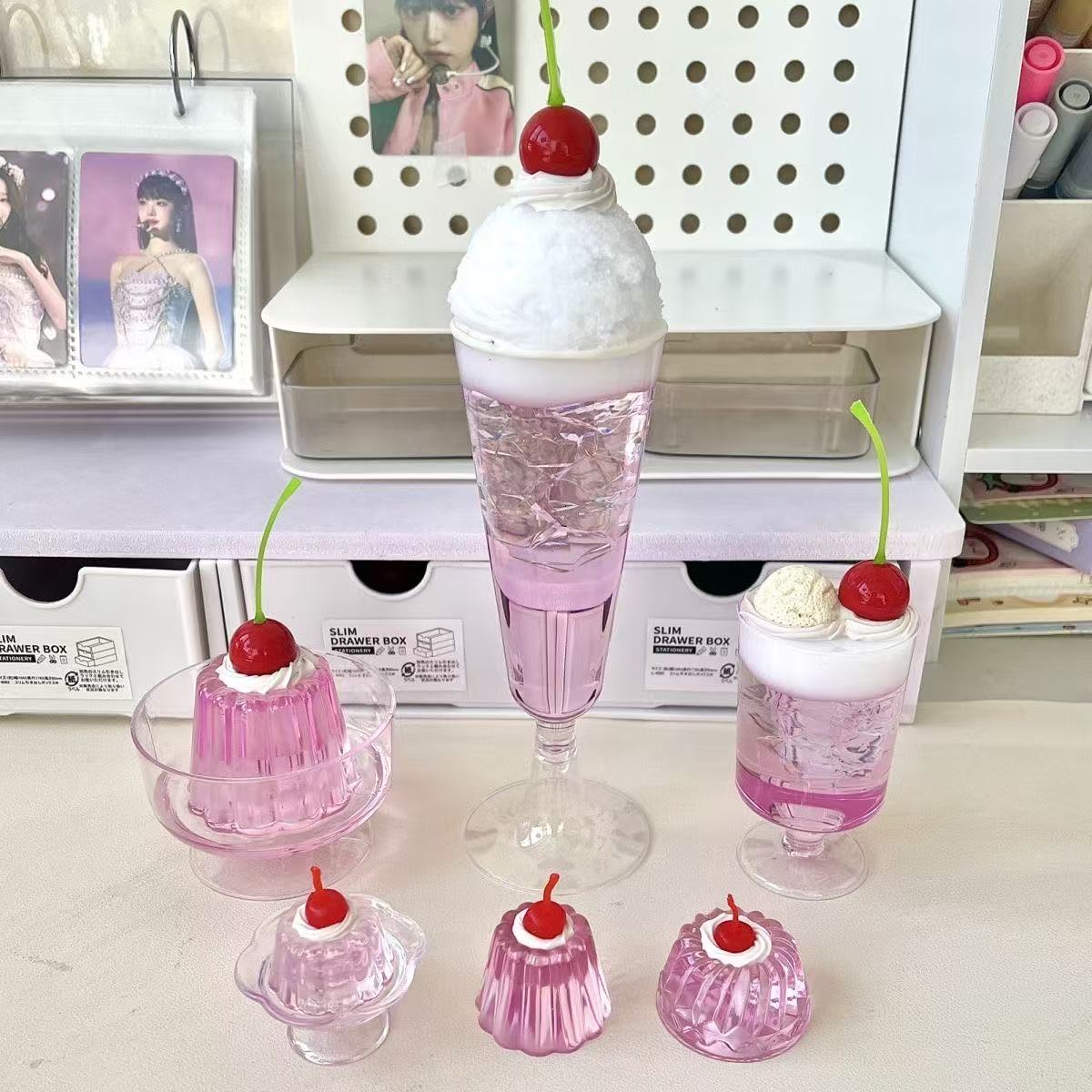 Chocolate Snack - Ornamen Teh Gaya Showa Ungu Bunga
