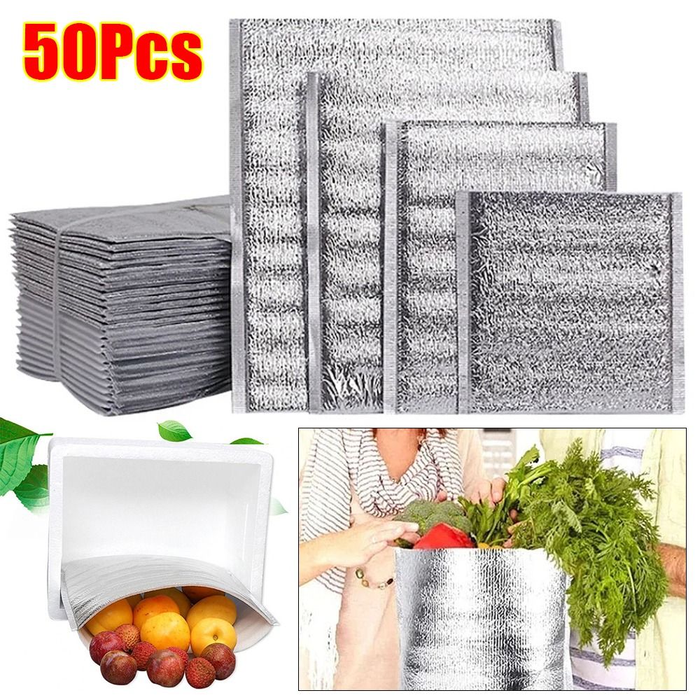 Aluminium Foil tas pendingin i - Food Snacks Delivery ulasan dan harga