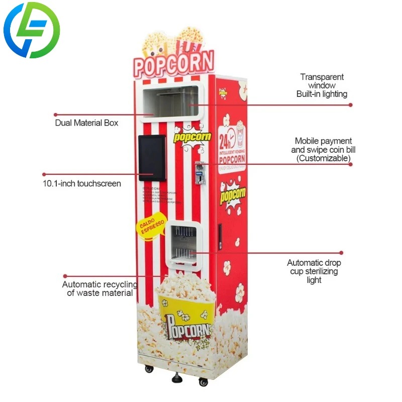 Mesin Penjual Otomatis Popcorn - Popcorn ulasan dan harga