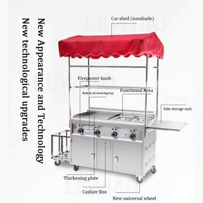 Gerobak Makanan Keliling Trail - Food Snacks Catering ulasan dan harga