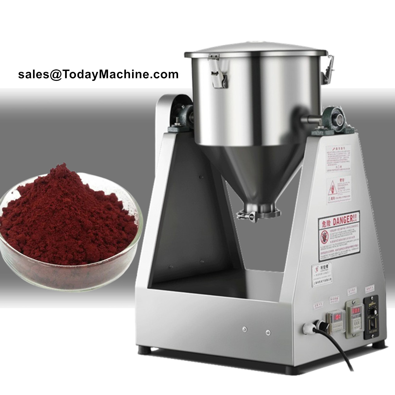 Mixer Drum Rotary Food Grade u - Nuts Mix ulasan dan harga