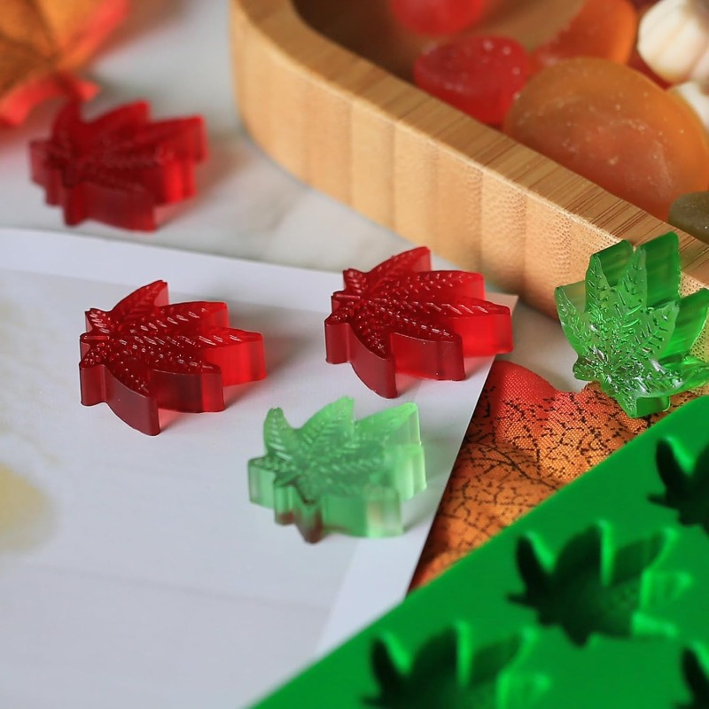 Cetakan Silikon Daun Ganja/Kan - Gummy Candy ulasan dan harga