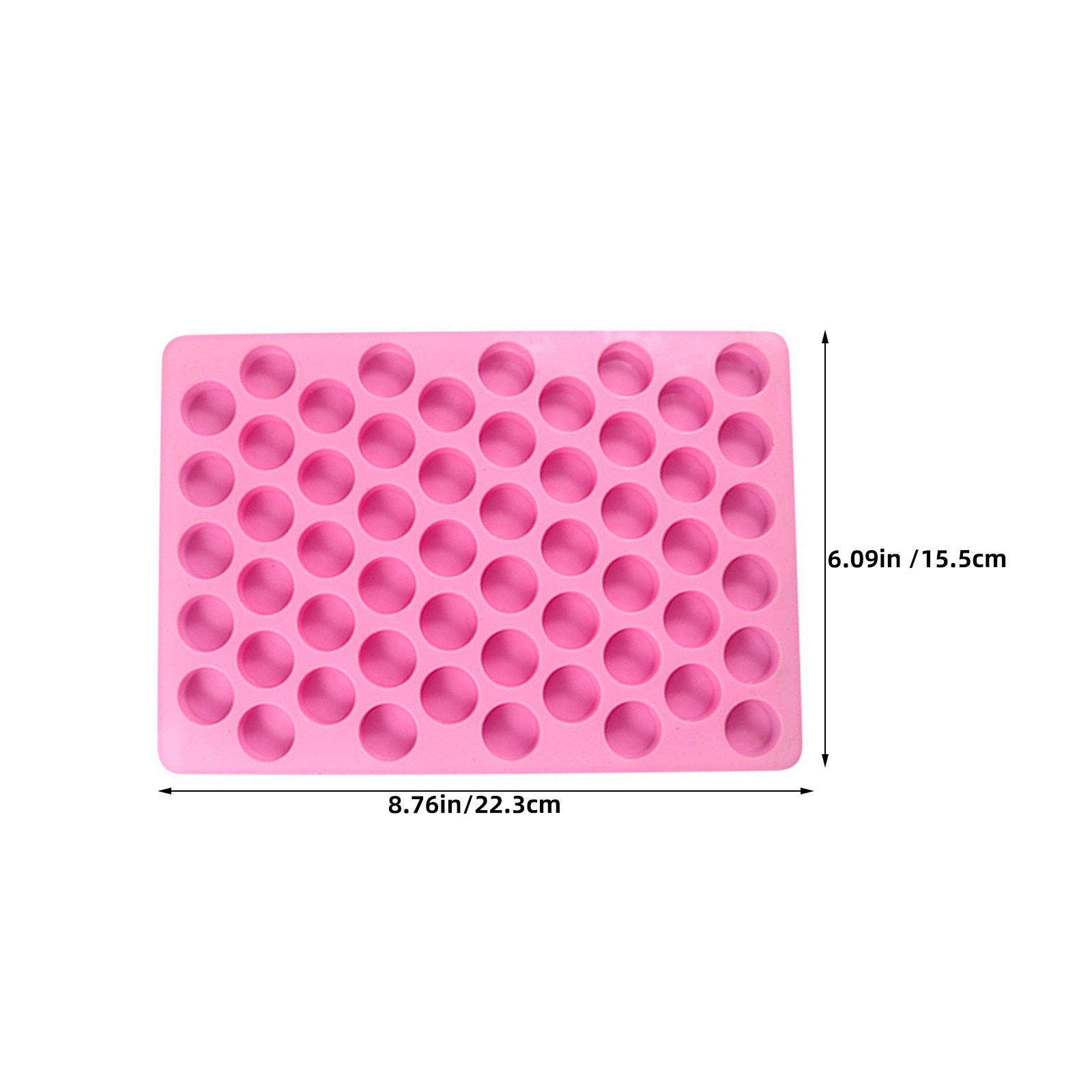 2 Buah Cetakan Lingkaran Silik - Gummy Candy ulasan dan harga