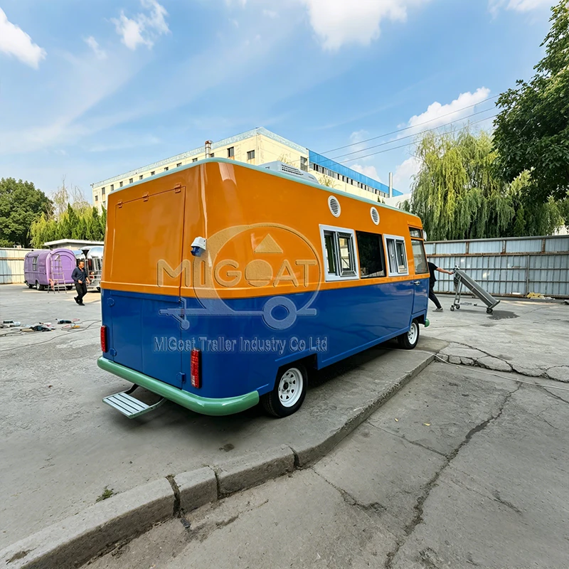 Mobil Van Makanan Komersial de - Food Snacks Catering ulasan dan harga