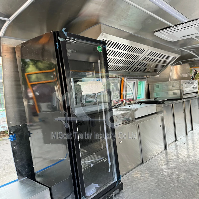 Mobil Van Makanan Komersial de - Food Snacks Catering ulasan dan harga