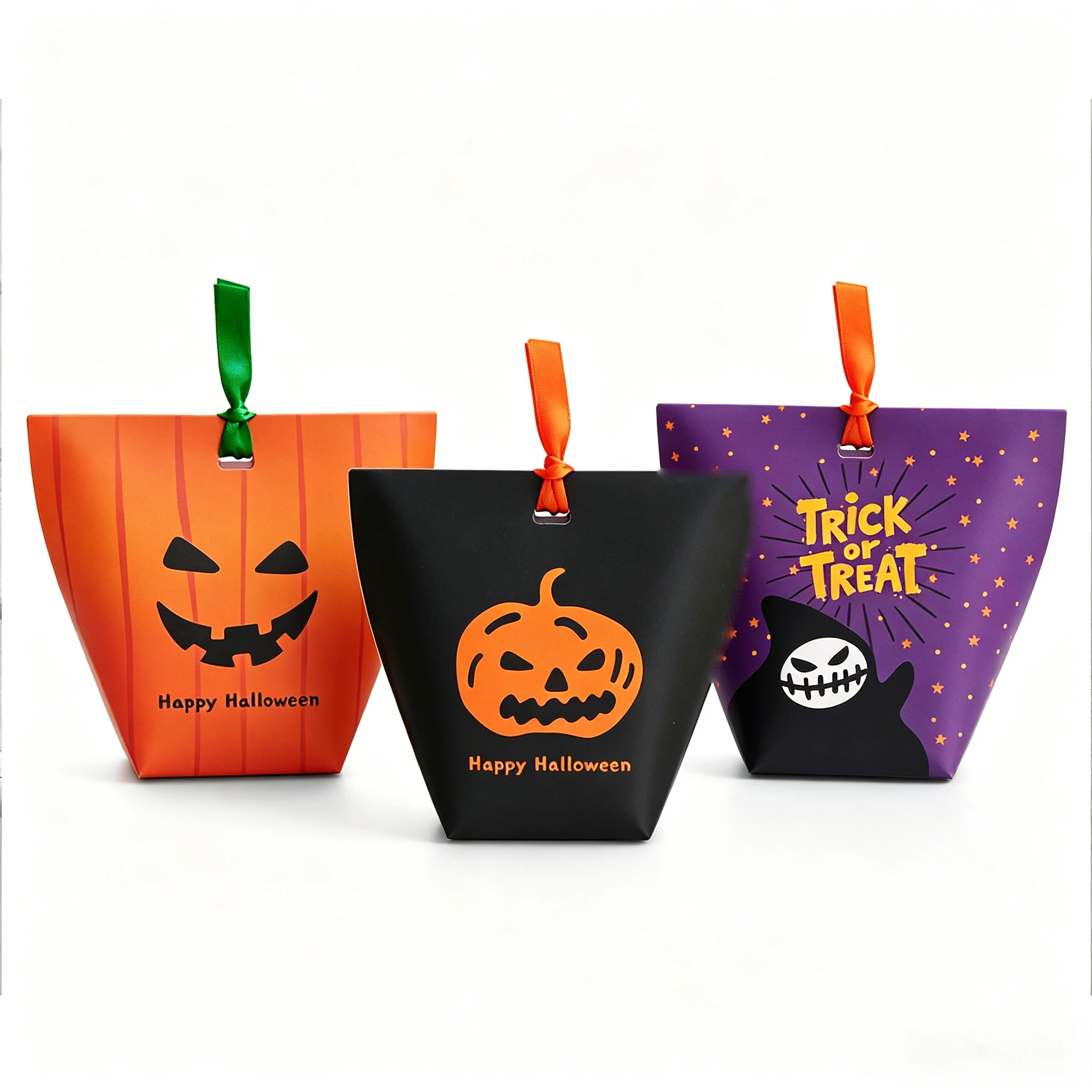 50 buah Kotak Permen Halloween - Chocolate Snack ulasan dan harga