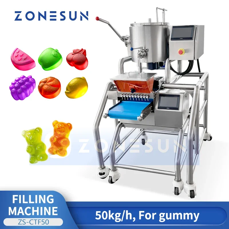 Mesin Pengisi Cairan Panas Zon - Gummy Candy ulasan dan harga