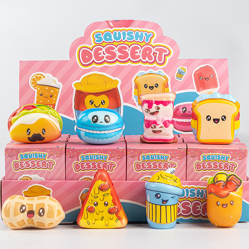 12pcs Set Mainan Fidget Squeez - Gummy Candy ulasan dan harga