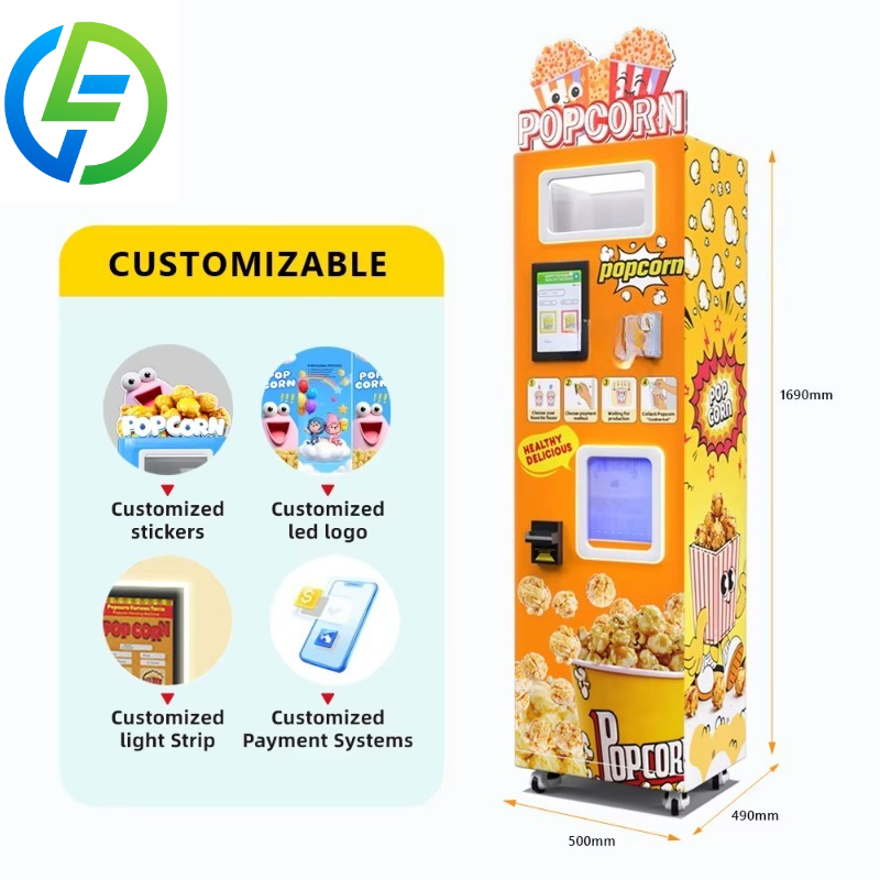 Mesin Penjual Popcorn Otomatis - Popcorn ulasan dan harga
