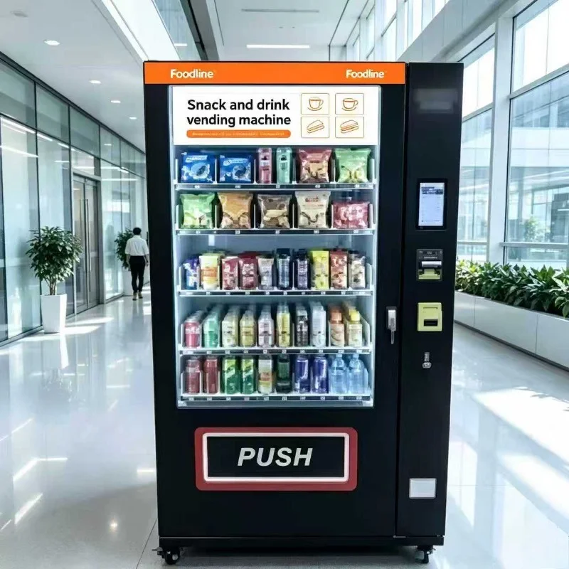 Mesin Penjual Otomatis Makanan - Food Snacks Drinks ulasan dan harga