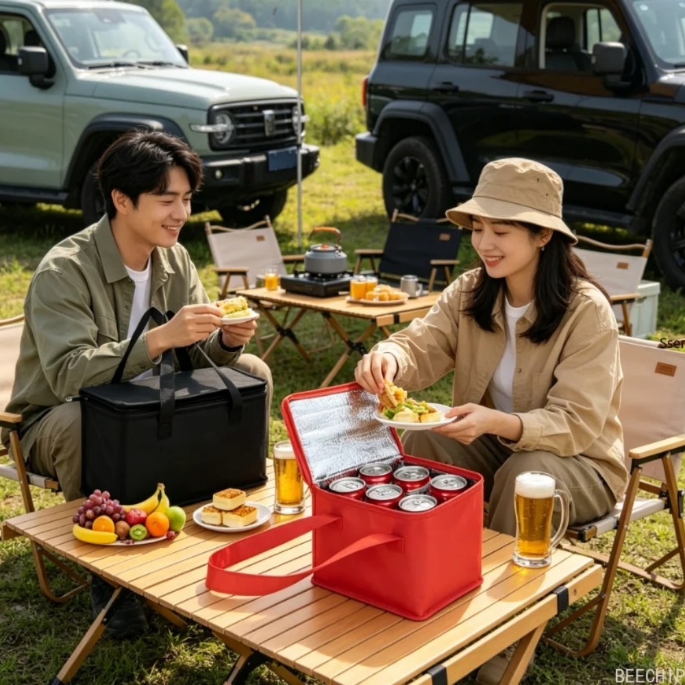 Tas Pendingin Makanan Portabel - Food Snacks Delivery ulasan dan harga