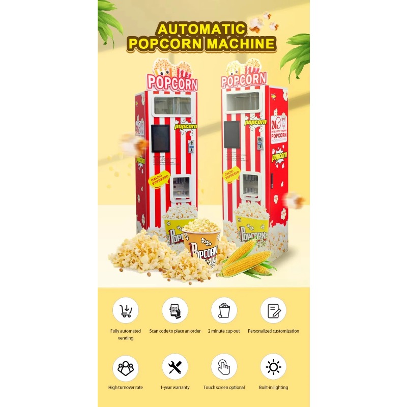 Mesin Pembuat Popcorn Otomatis - Popcorn ulasan dan harga