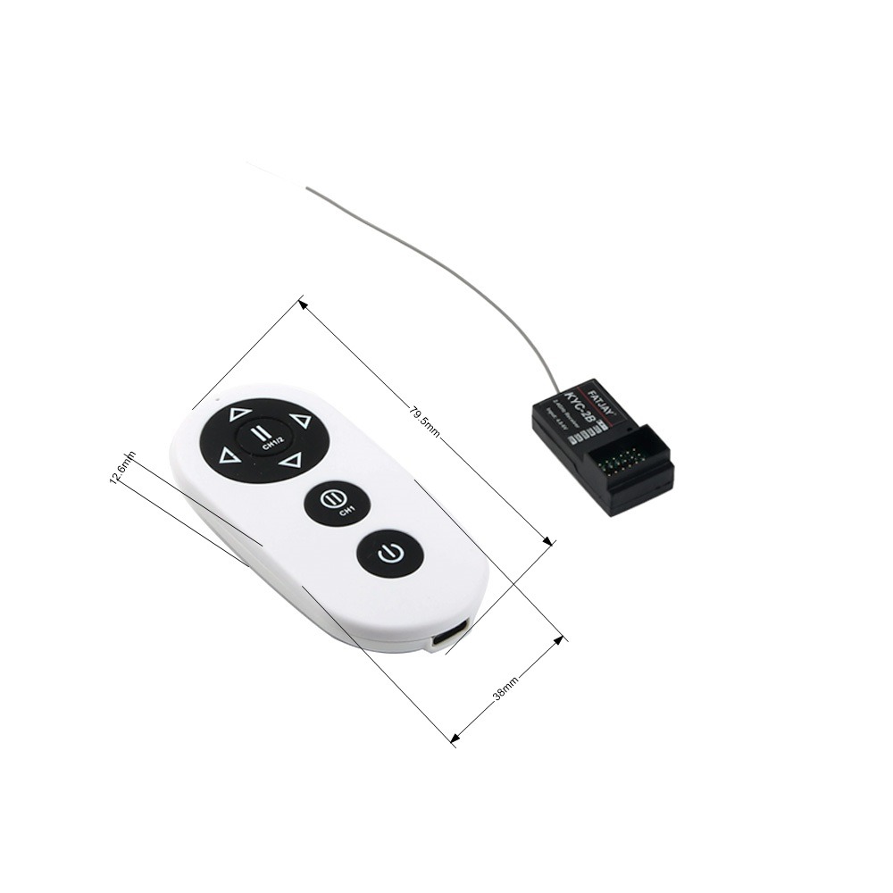 FATJAY KYC-2B 2.4G Remote Cont - Nuts Mix ulasan dan harga