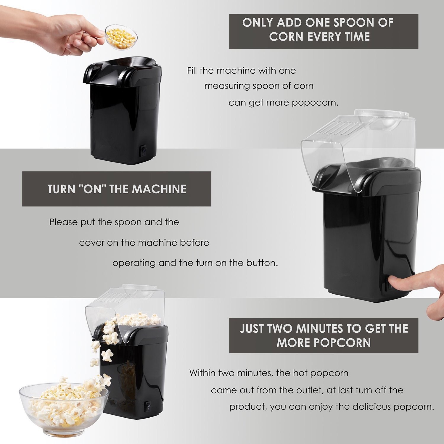 Mesin Pembuat Popcorn yang Mud - Popcorn ulasan dan harga