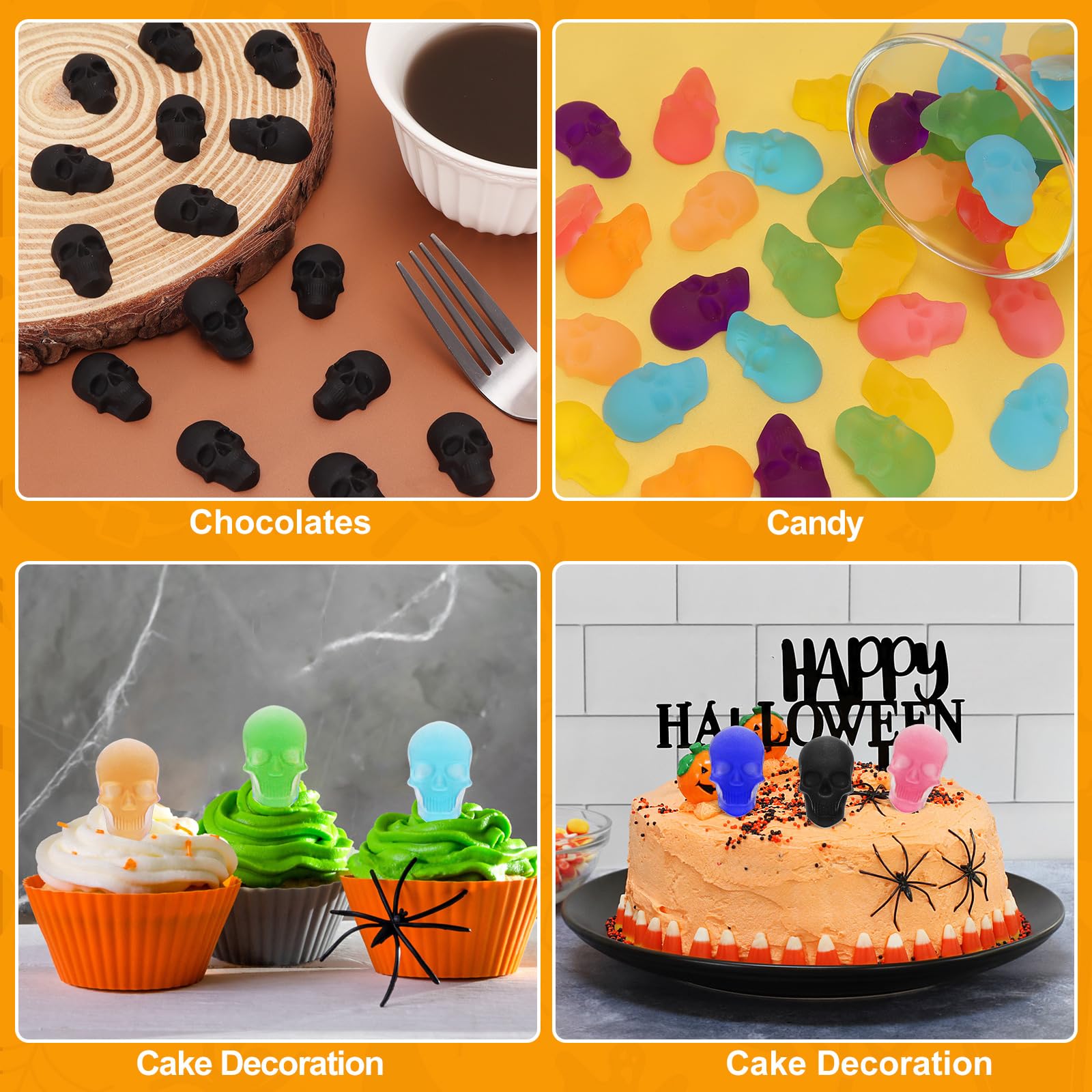 1-2 Paket Cetakan Cokelat Mini - Gummy Candy ulasan dan harga