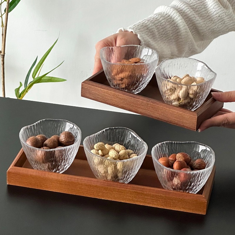 Set Nampan Kaca Bening untuk K - Dried Fruit ulasan dan harga