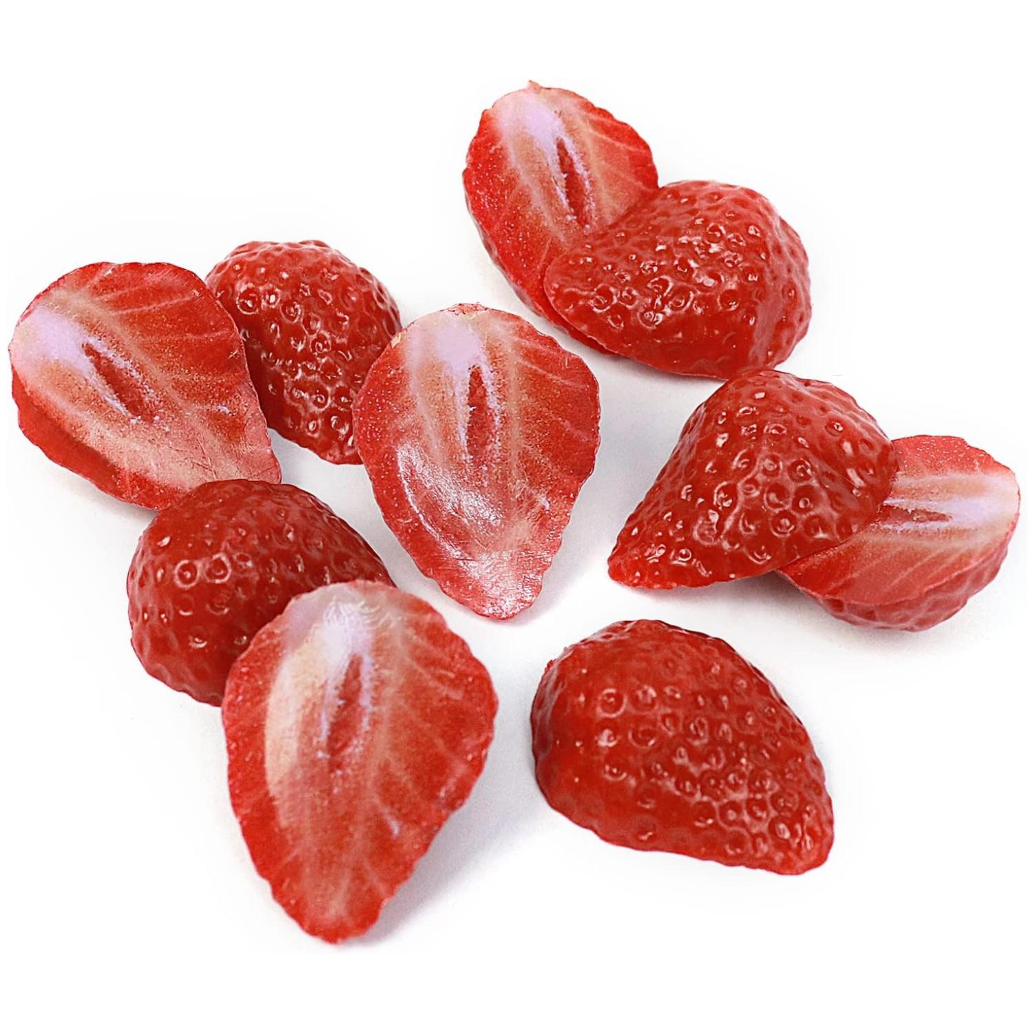 Kelopak stroberi buatan, dekor - Chocolate Snack ulasan dan harga