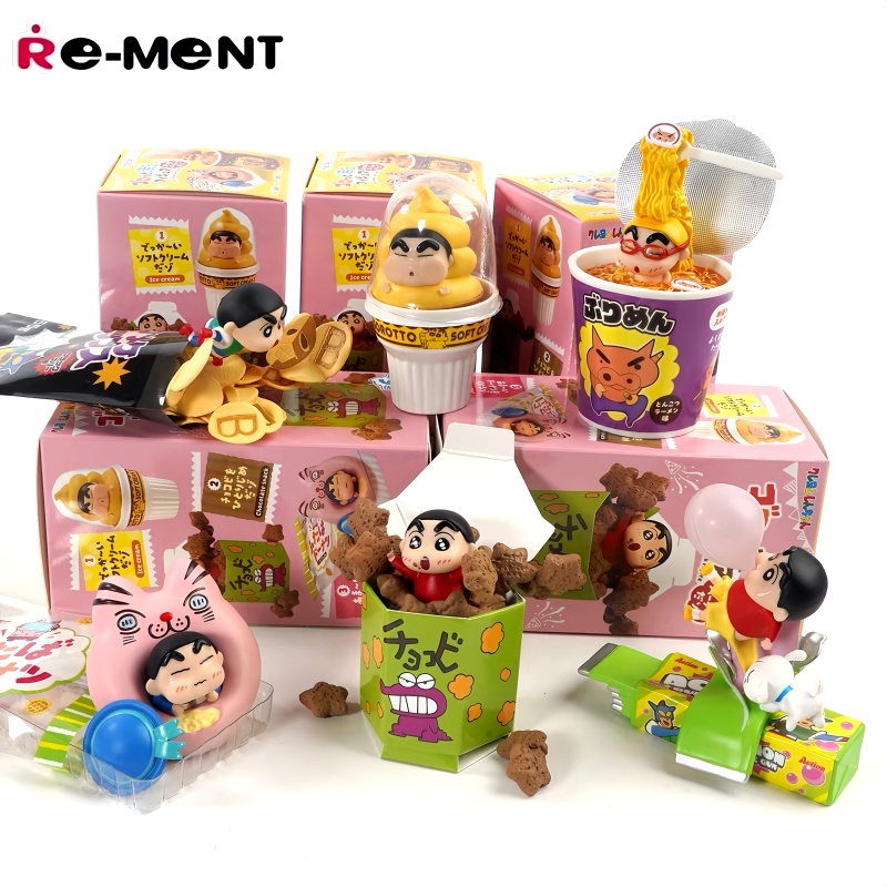 Tersedia Re-ment Crayon Shin c - Chocolate Snack ulasan dan harga