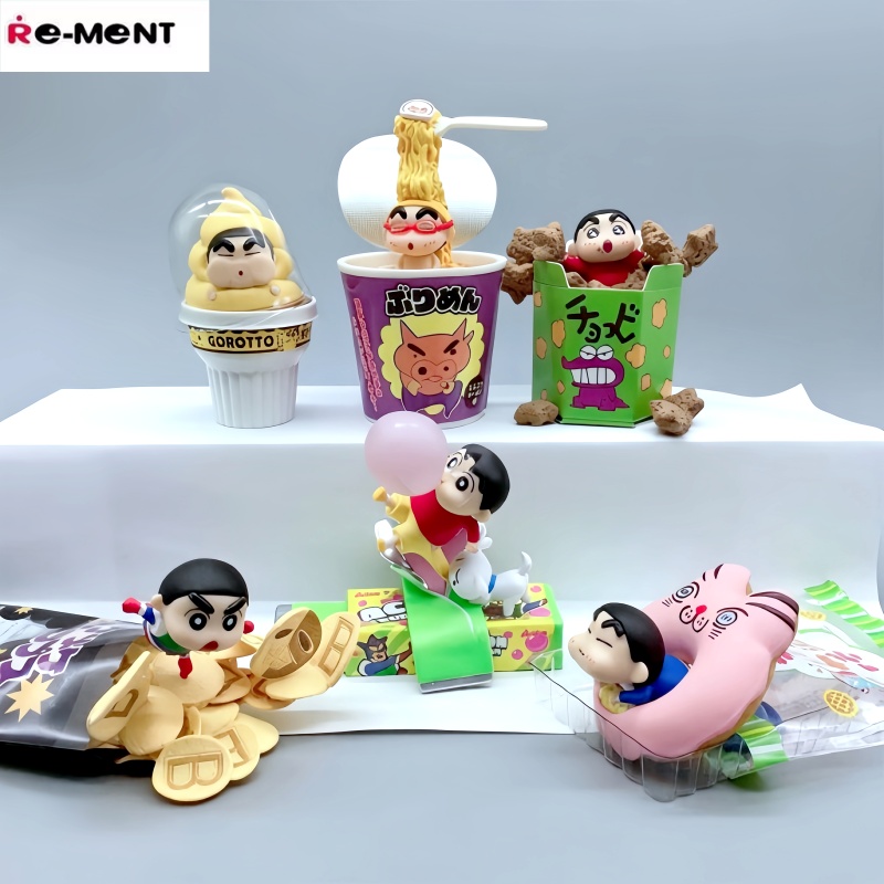 Tersedia Re-ment Crayon Shin c - Chocolate Snack ulasan dan harga
