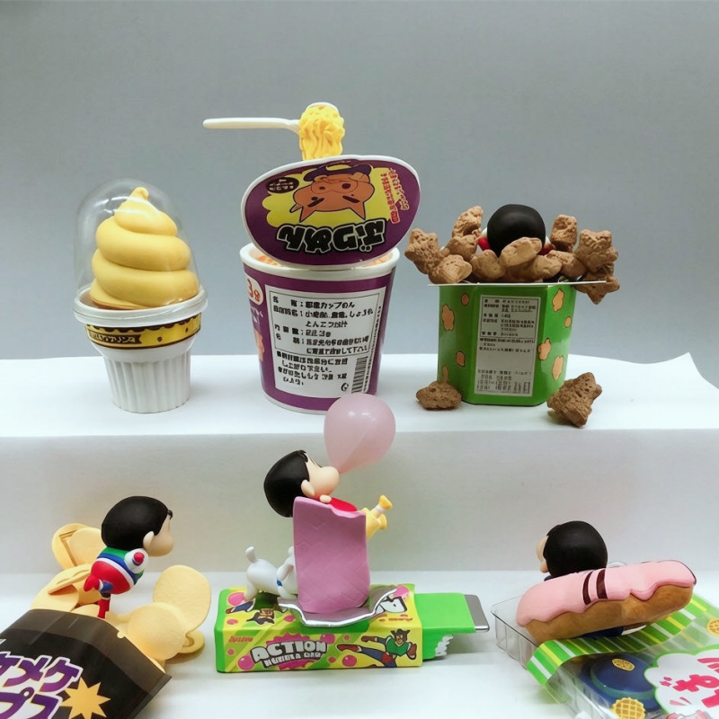 Tersedia Re-ment Crayon Shin c - Chocolate Snack ulasan dan harga