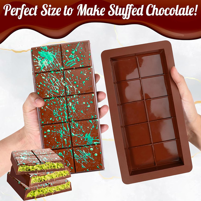 Batang coklat cetakan silikon  - Chocolate Snack ulasan dan harga