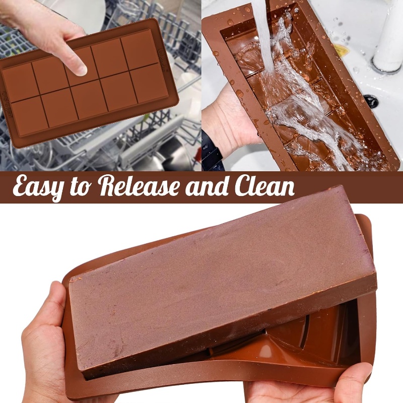 Batang coklat cetakan silikon  - Chocolate Snack ulasan dan harga