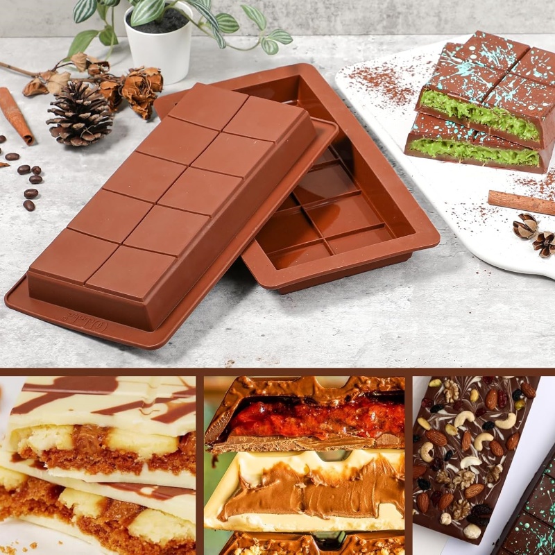 Batang coklat cetakan silikon  - Chocolate Snack ulasan dan harga