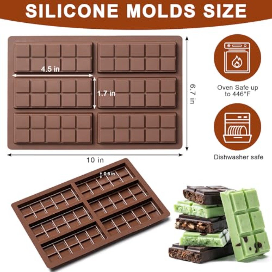 Cetakan Cokelat Batangan Anti  - Chocolate Snack ulasan dan harga