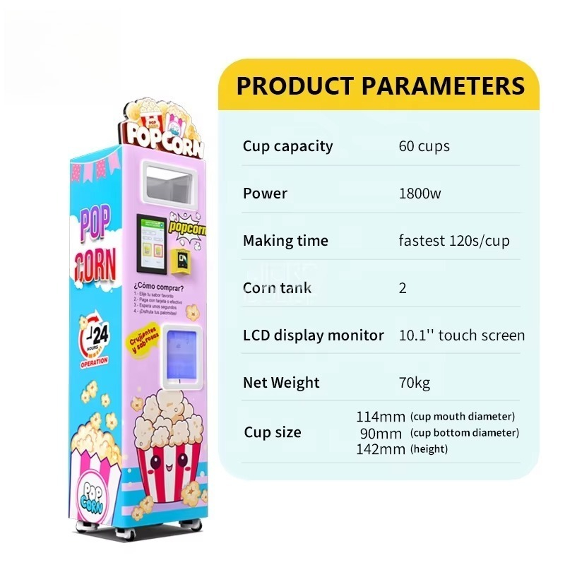 Mesin Pembuat Popcorn Otomatis - Popcorn ulasan dan harga