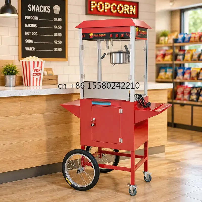 Mesin Popcorn Vertikal Otomati - Popcorn ulasan dan harga
