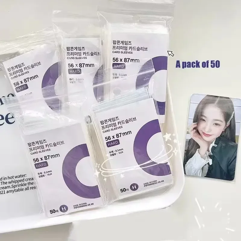 500Pcs Pelindung Kartu Korea H - Popcorn ulasan dan harga